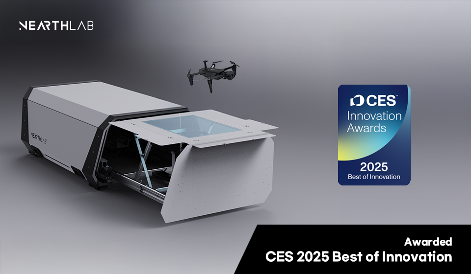 Nearthlab Wins Best of Innovation at CES 2025 for Drone Station 썸네일