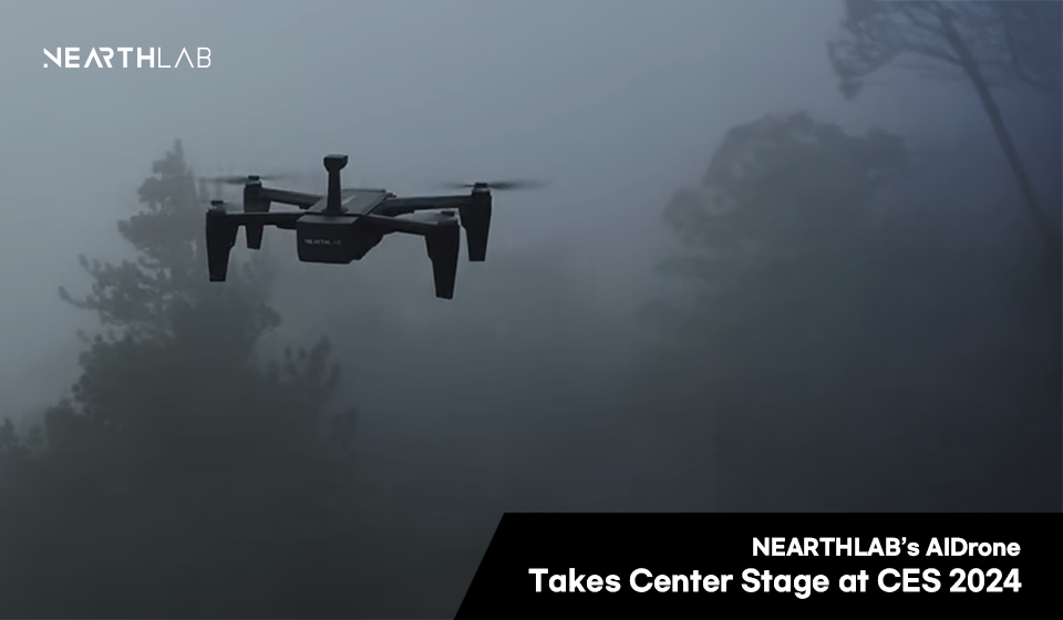Nearthlab's AIDrone Takes Center Stage at CES 2024 썸네일