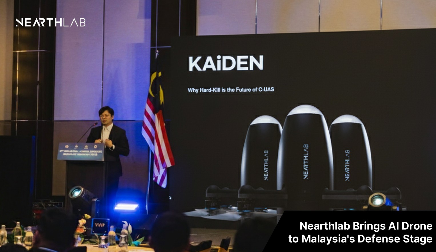 Nearthlab Brings AI Drone to Malaysia's Defense Stage 썸네일